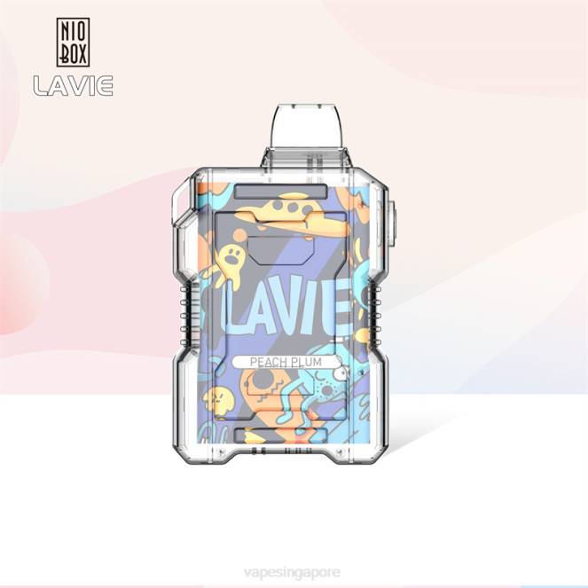 LAVIE NIO BOX 9000 Puffs 4HB0198 | Vape Wholesale Supplier Peach Plum