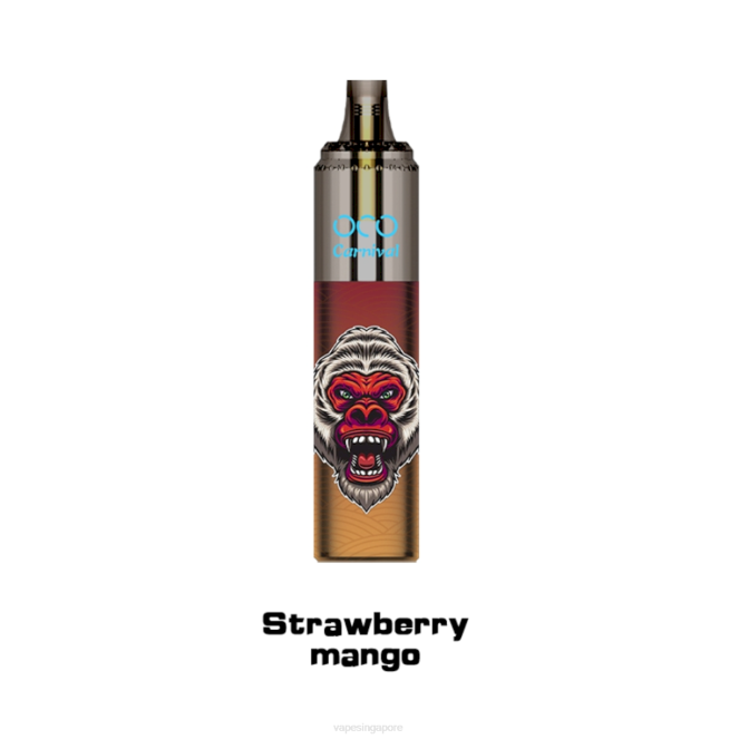 LAVIE OCO Carnival 10000 Puffs 4HB0357 | Best Disposable Vape Singapore Strawberry Mango