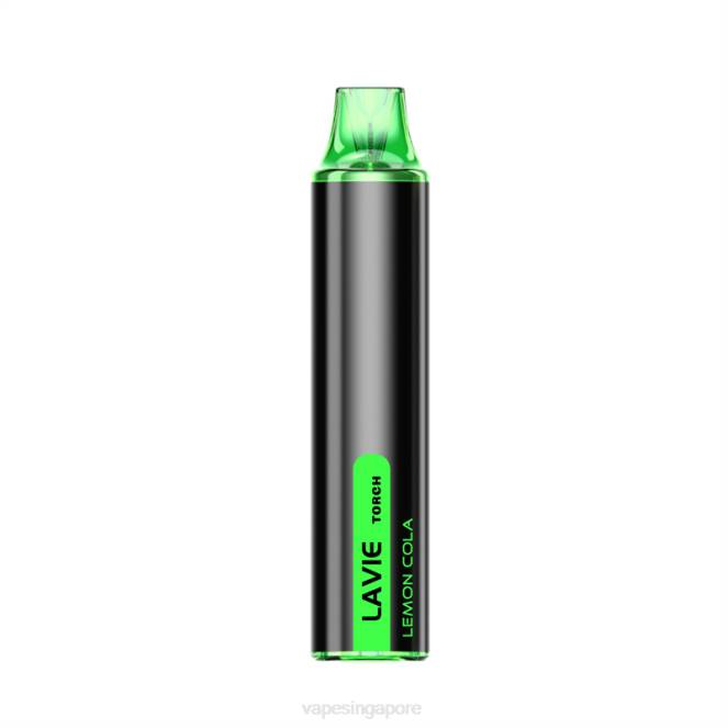 LAVIE Torch 6000 Puffs 4HB0130 | Disposable E Cigarette Singapore Lemon Cola