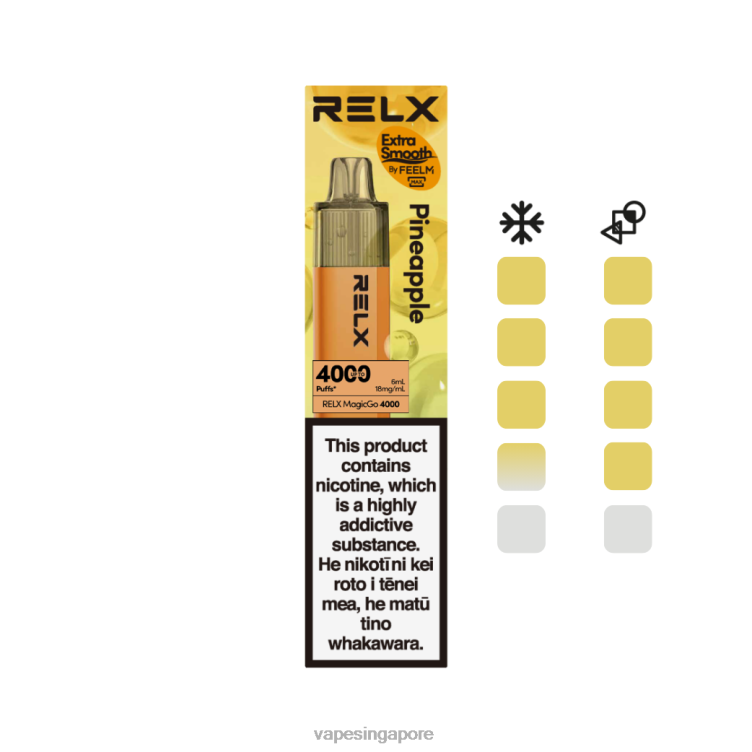 Vape Supplier Singapore 420821 - Pineapple RELX MagicGo 4000 Disposable Vape