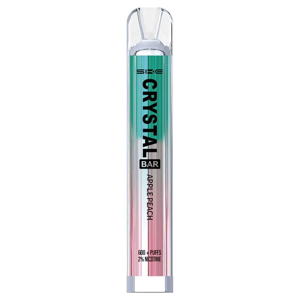 Apple Peach - Vape Wholesale prices 2PLF266 SKE Crystal Bar Disposable Vape 600 Puffs