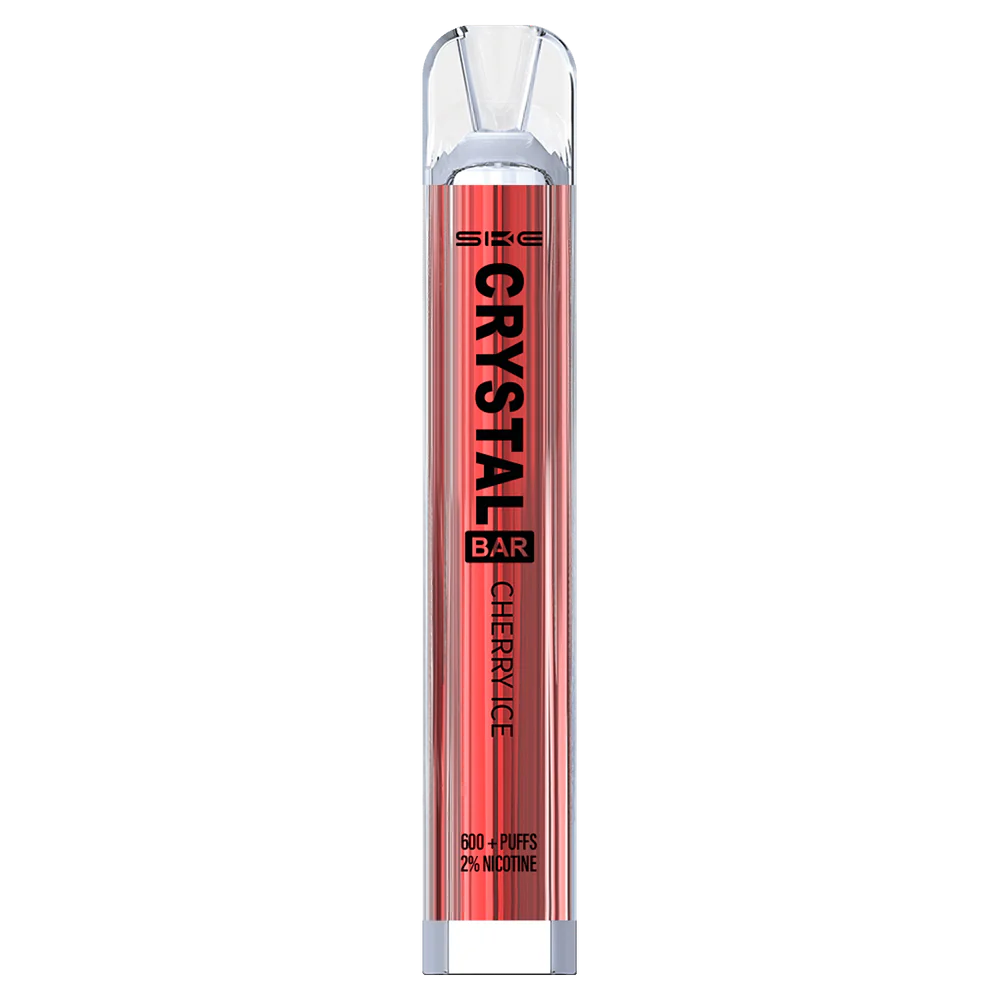 Cherry Ice - Vape Wholesale near me 2PLF269 SKE Crystal Bar Disposable Vape 600 Puffs