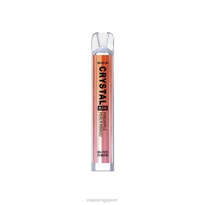 Pineapple Peach Mango - disposable Vape SG 2PLF260 SKE Crystal Bar Disposable Vape 600 Puffs