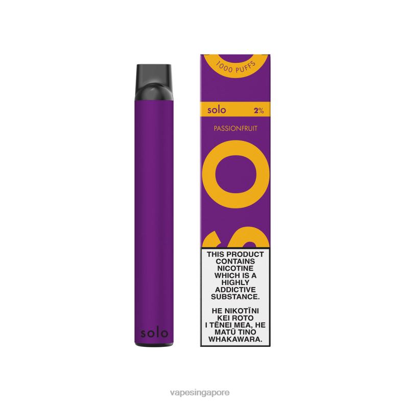 Disposable Vape SG BDFBR14 - Solo Disposable Vape Passionfruit