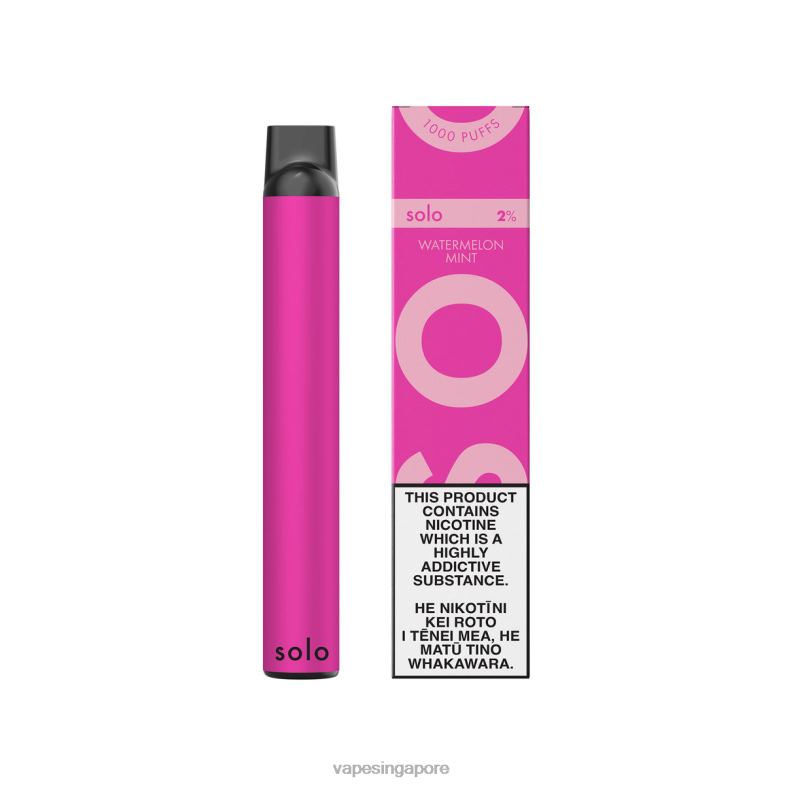 Vape Singapore BDFBR2 - Solo Disposable Vape Watermelon Mint
