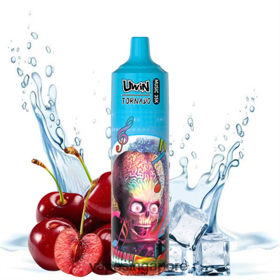Disposable Vape Singapore Cherry Ice - UWIN CRYSTAL 35K DISPOSABLE VAPE N24T0H21
