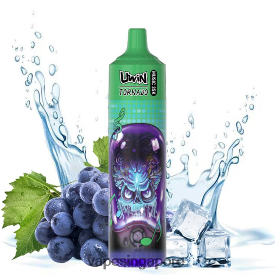 Vape Wholesale Near Me Grape Ice - UWIN CRYSTAL 35K DISPOSABLE VAPE N24T0H17