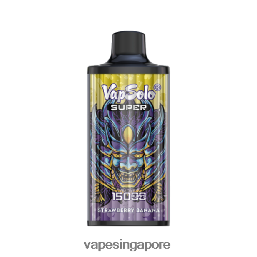 Vape Wholesale Near Me ZB8480116 Vapsolo SUPER Disposable Vape Strawberry Banana