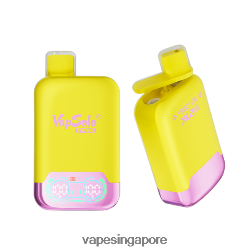 Vape Wholesale Supplier ZB8480126 Vapsolo TWINS Disposable Vape Strawberry Banana & Fizzy Cherry