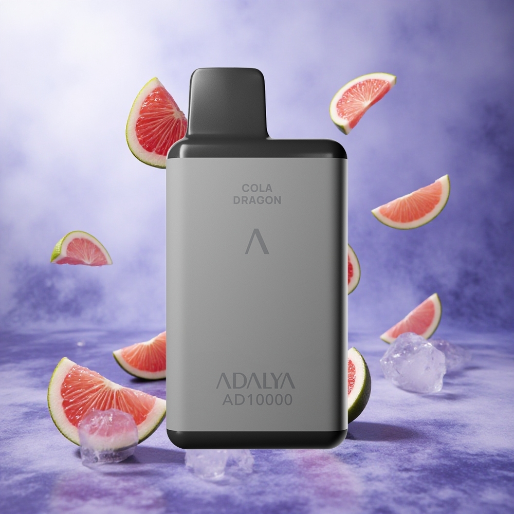 Adalya AD 10000 Puffs Blue Ice Singapore Wholesale Disposable Vape USB-C Rechargeable 14 ml E-liquid