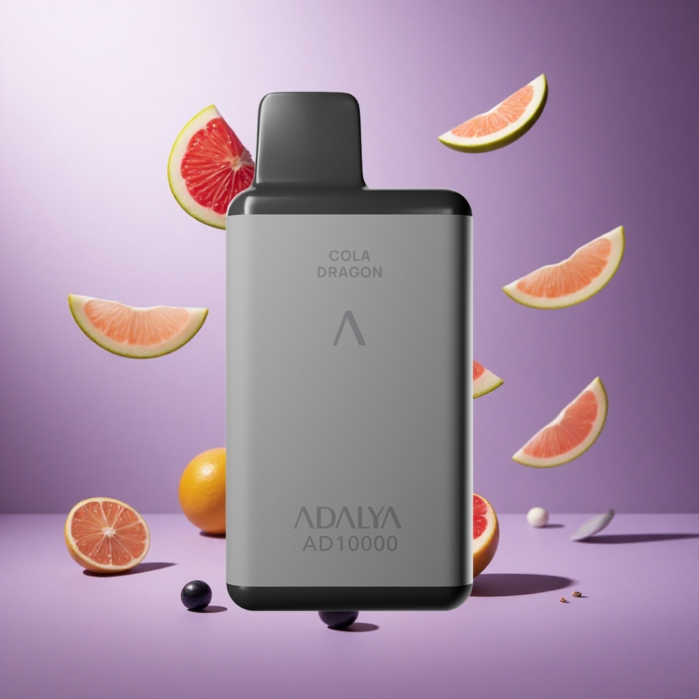 Adalya AD 10000 Puffs Disposable Vape English Lord Singapore wholesale Space gray 650 mAh USB-C rechargeable