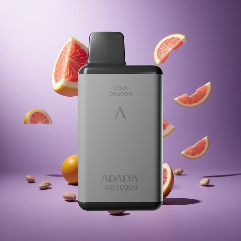 Adalya AD 10000 Puffs Disposable Vape Lady Killer Singapore wholesale Space gray USB-C rechargeable 14 ml e-liquid