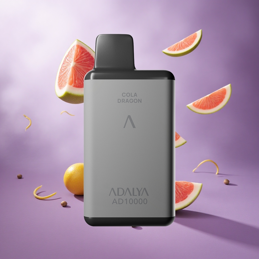 Adalya AD 10000 Puffs Hawaii Singapore wholesale Space gray USB-C rechargeable
