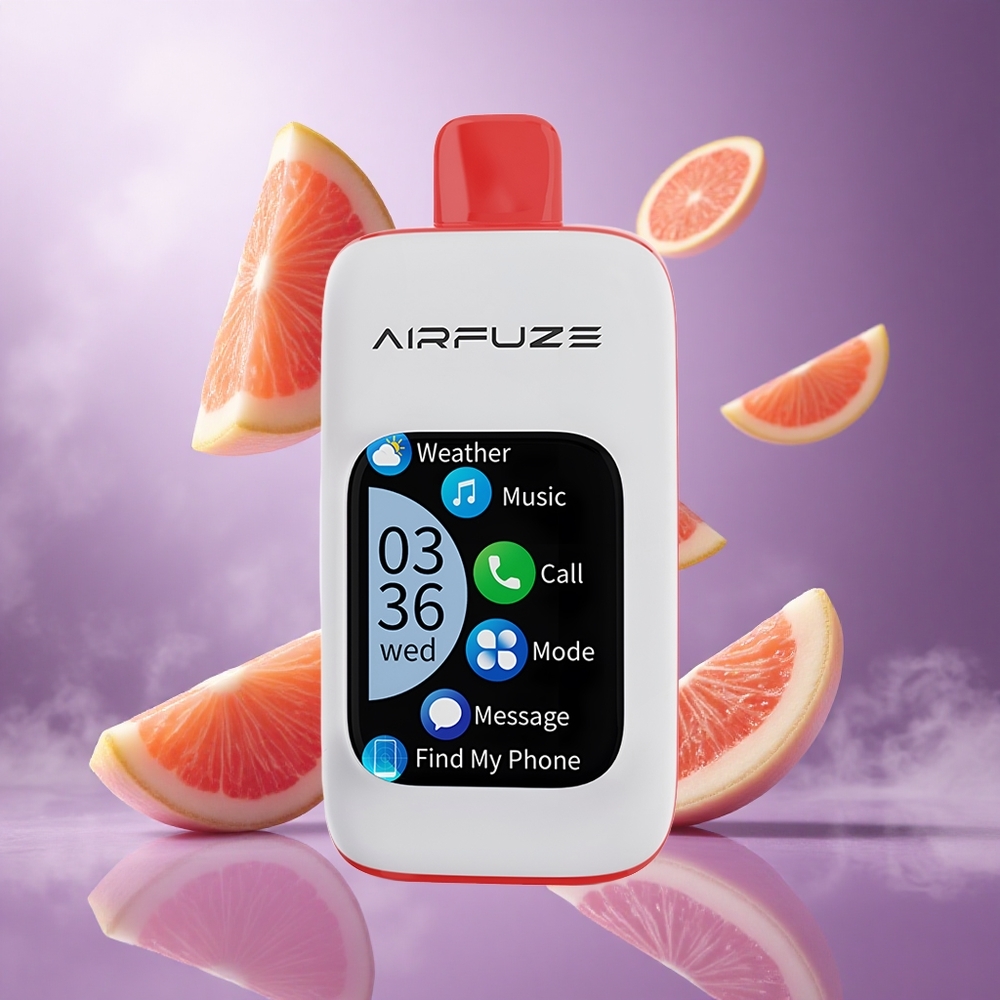 AirFuze Smart 30000 Puffs Disposable Vape Sour Lush Gummy Singapore Wholesale 5% Nicotine Type-C Charging Port