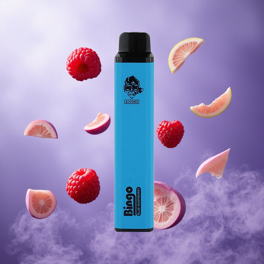 Aivono Aim Bingo 4000 Puffs Blue Raspberry Singapore Wholesale 10mL 1000mAh