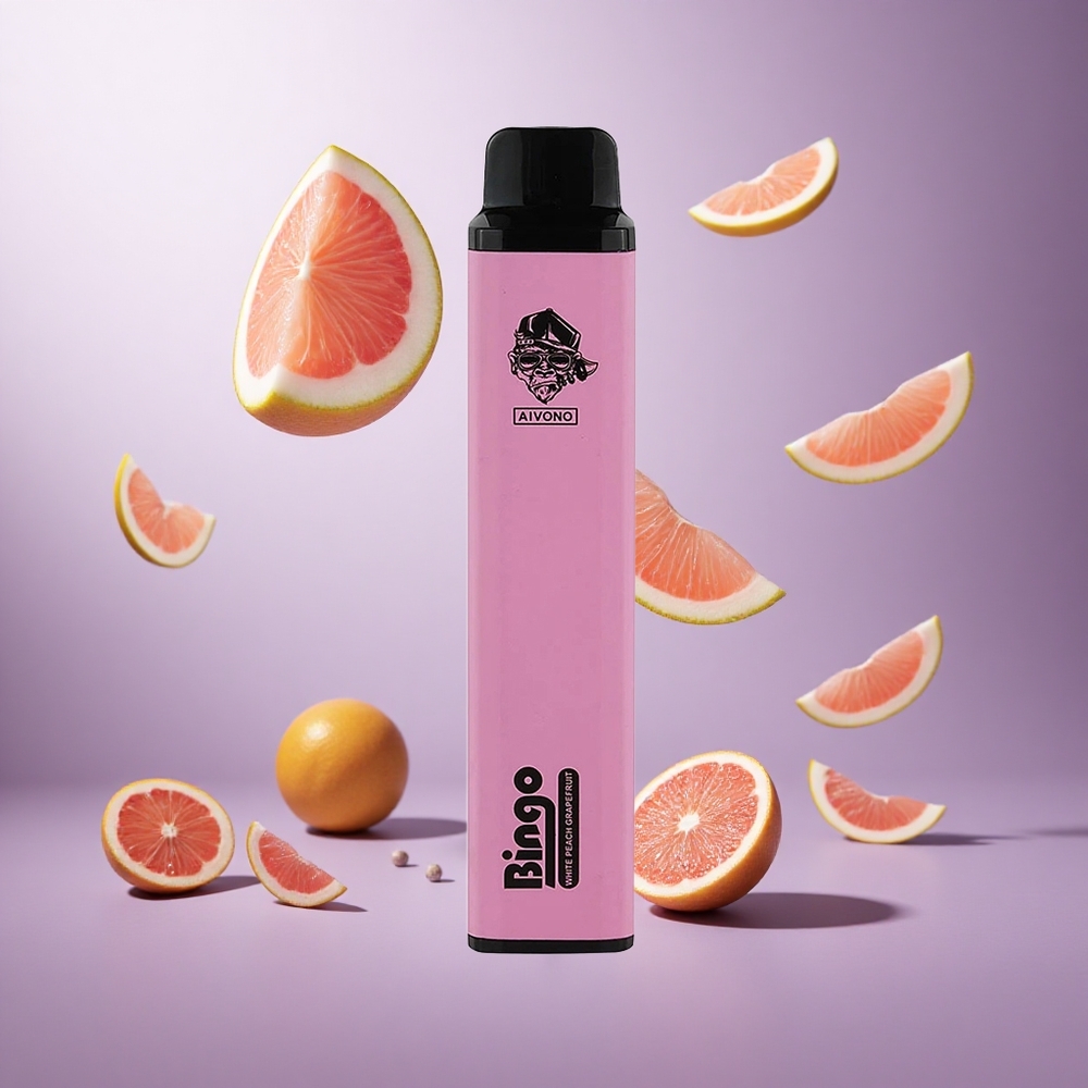Aivono Aim Bingo 4000 Puffs White Peach Grapefruit 10mL 1000mAh Singapore Wholesale