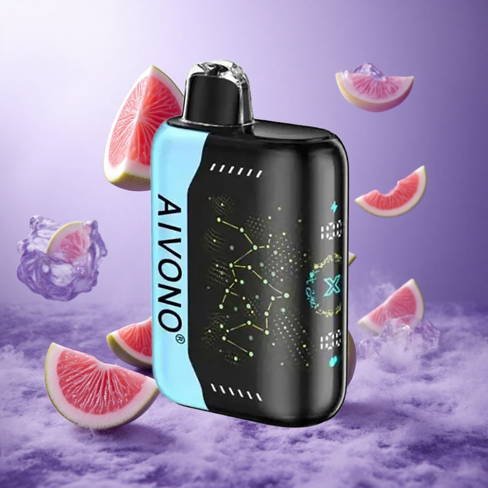 Aivono Aim Boom 25000 Puffs Blue Razz Ice Singapore Wholesale 28ml E-Liquid Capacity 650mAh Battery