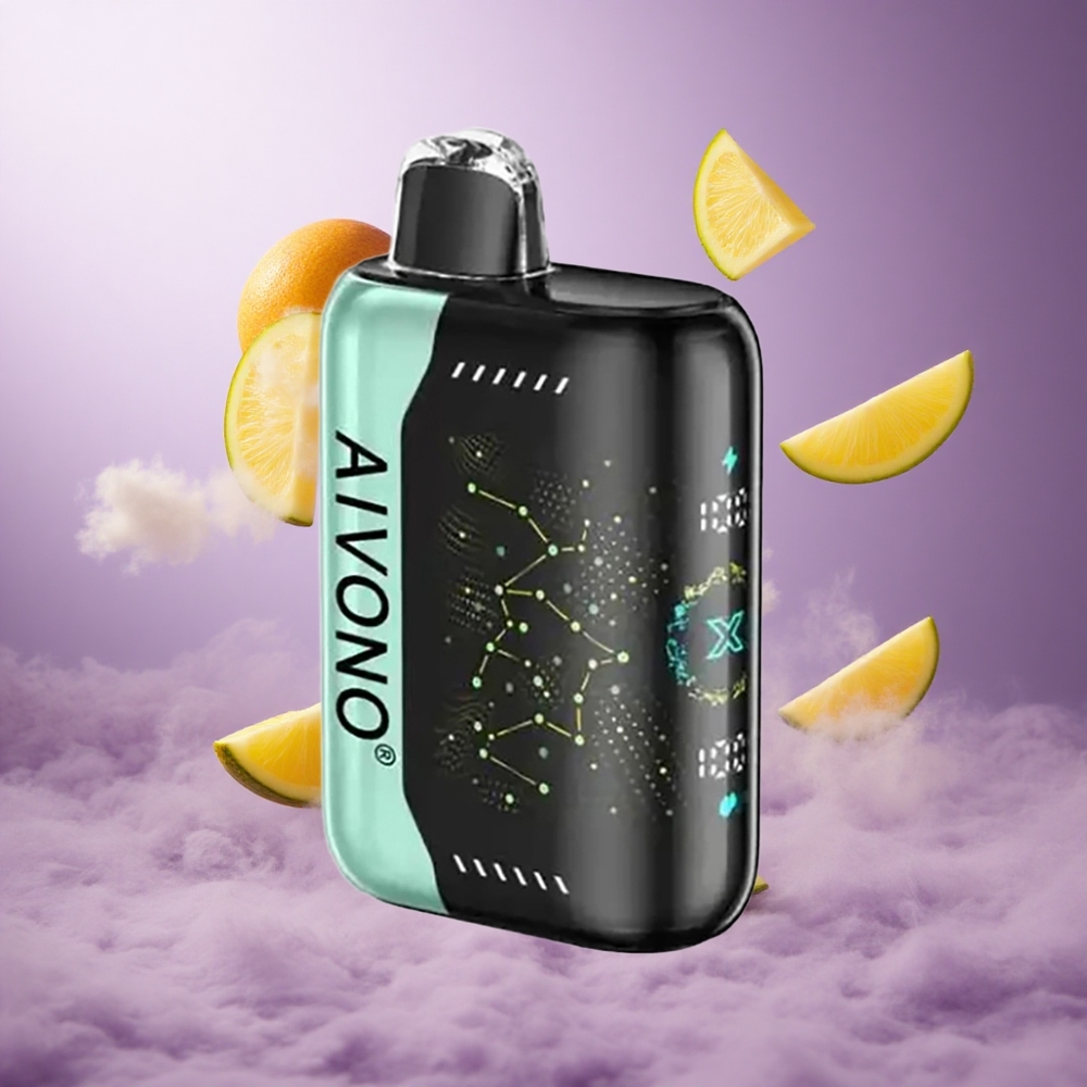 Aivono Aim Boom 25000 Puffs Sour Mango Pineapple Singapore Wholesale 28ml E-Liquid Capacity 650mAh Battery