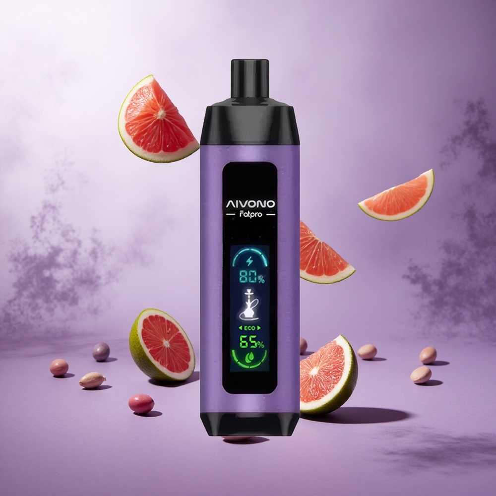Aivono Aim Fatpro 22000 Puffs Grape Mint Singapore Wholesale 28ml E-liquid 600mah Rechargeable