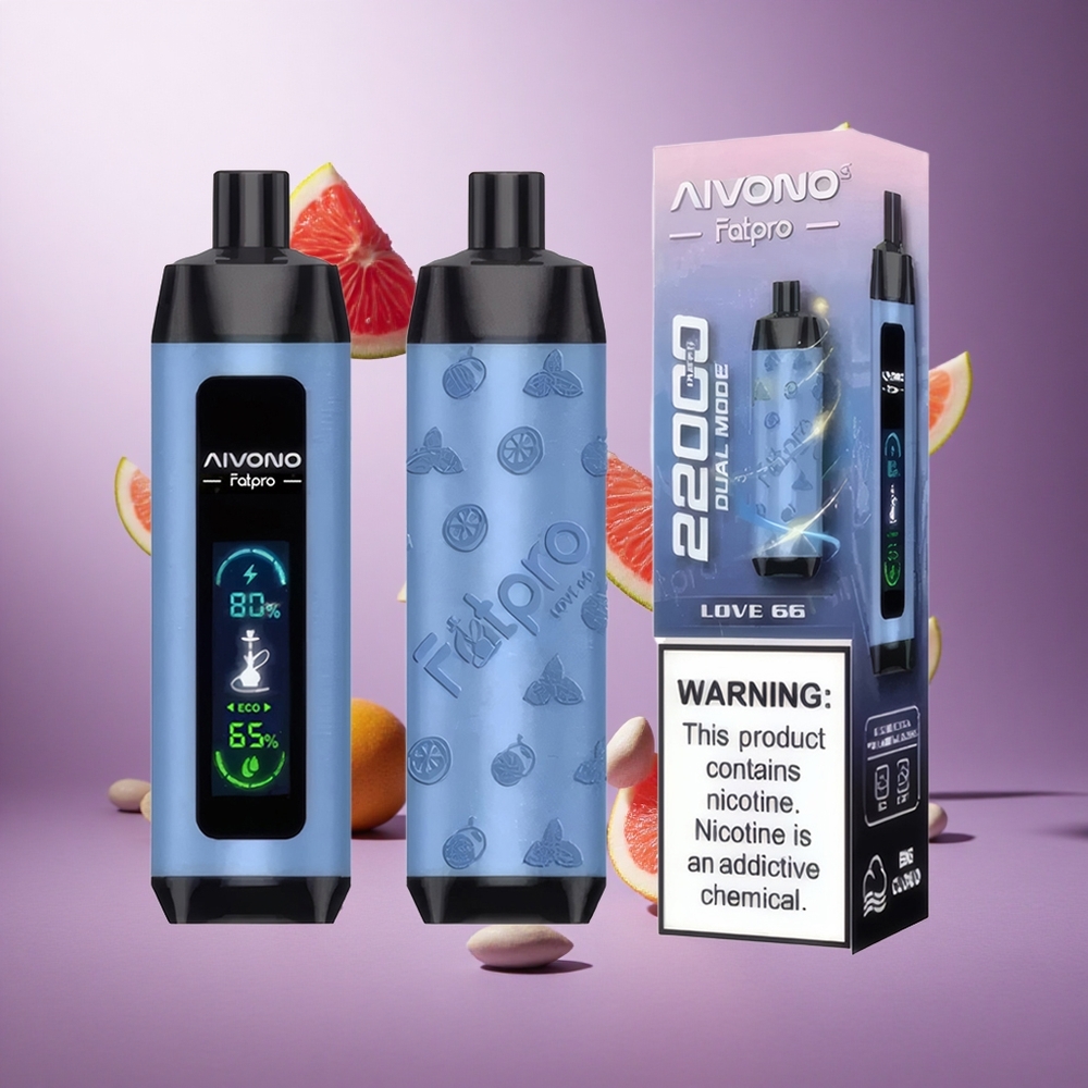 Aivono Aim Fatpro 22000 Puffs Love Singapore wholesale 28ml E-liquid 10 flavors available