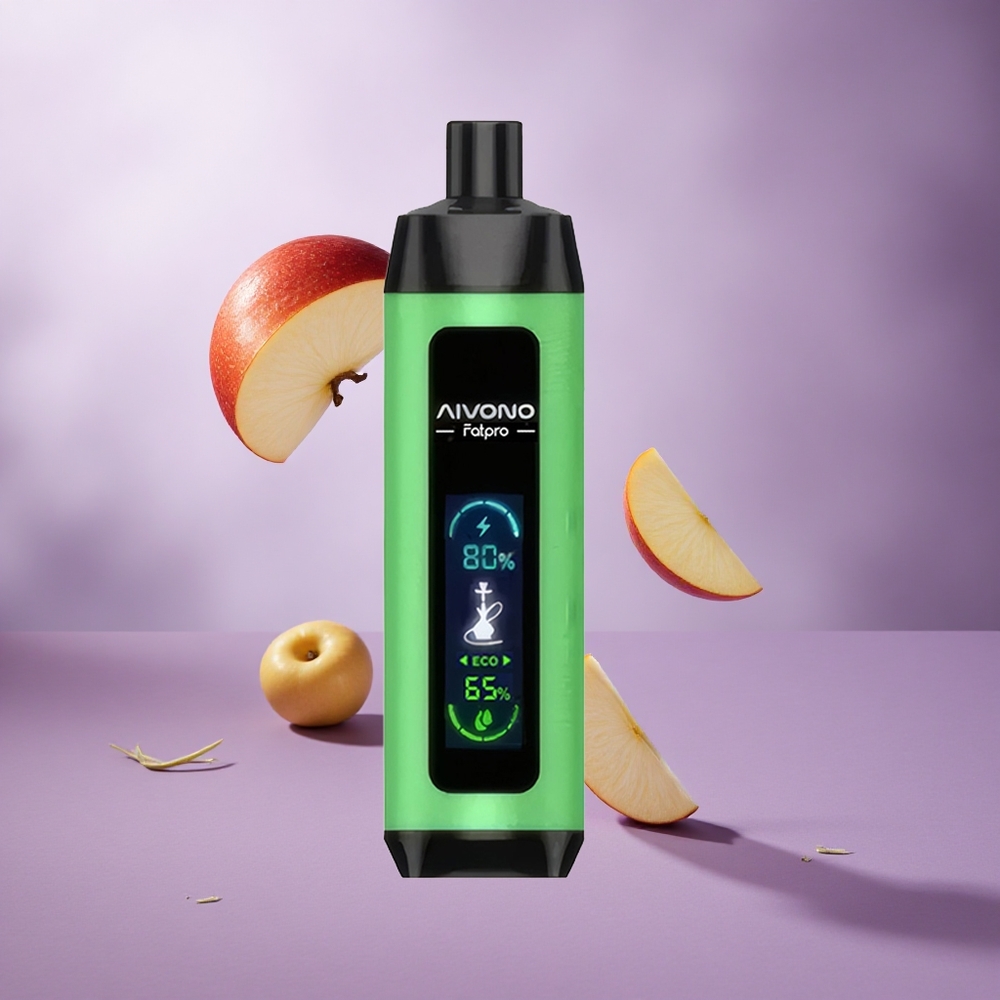 Aivono Aim Fatpro 22000 Puffs Two Apple Singapore wholesale 28ml E-liquid 600mah Rechargeable