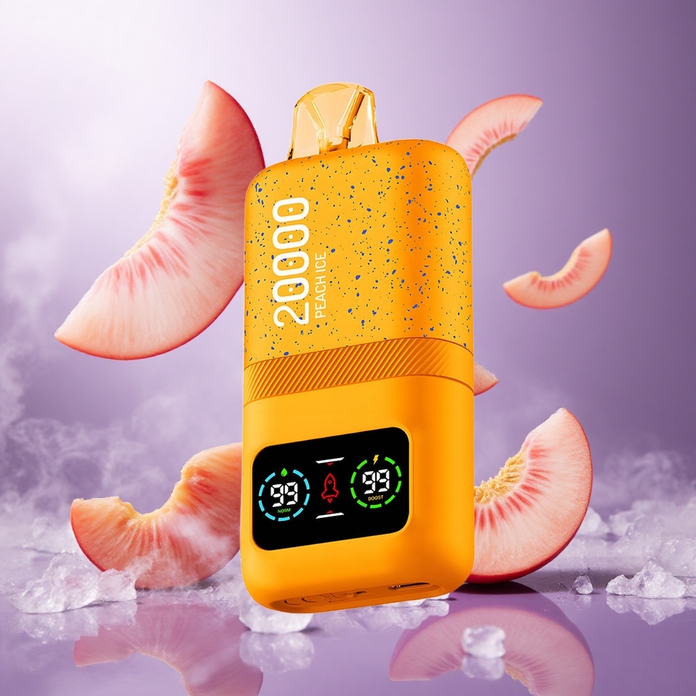 Aivono Aim Magic 20000 Puffs Peach Ice Singapore Wholesale 26ml E-liquid 600mAh Battery