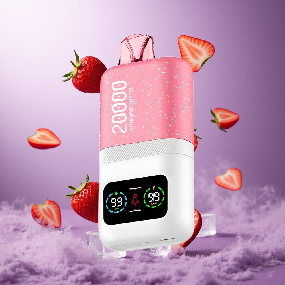 Aivono Aim Magic 20000 Puffs Strawberry Ice Singapore Wholesale 26ml E-liquid Type-c Rechargeable
