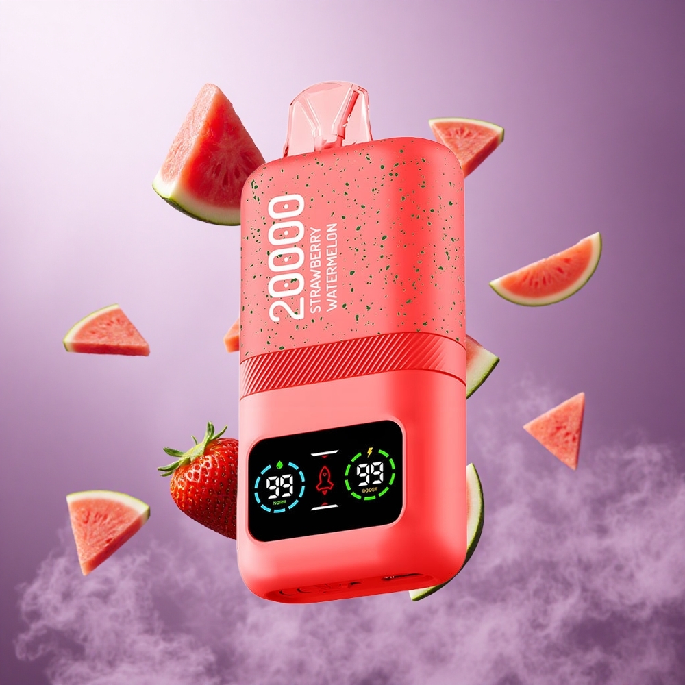 Aivono Aim Magic 20000 Puffs Strawberry Watermelon Singapore Wholesale 26ml E-liquid Type-C Rechargeable