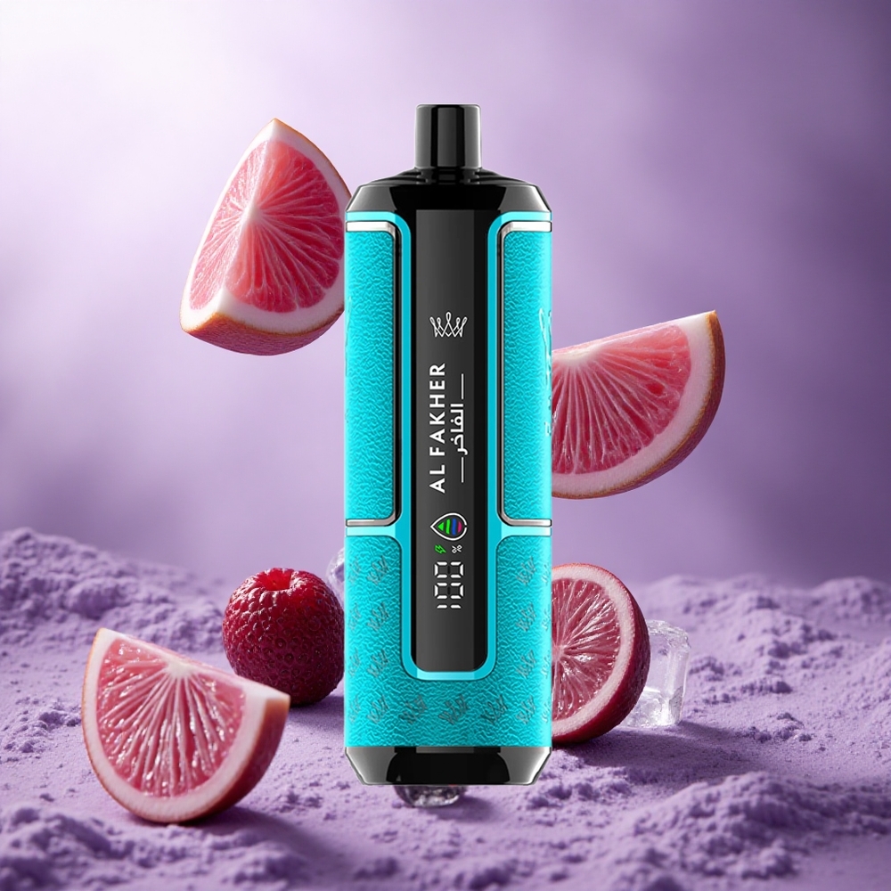 Al Fakher Crown Bar 15K Hypermax Blackcurrant Ice Singapore Wholesale 22ml E-Liquid Capacity Up to 15,000 Puffs