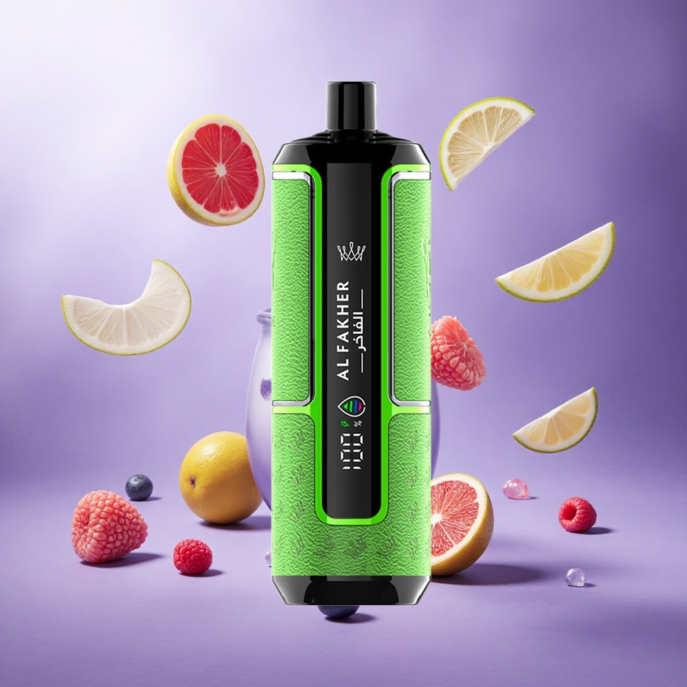 Al Fakher Crown Bar 15K Hypermax Blue Razz Lemonade Singapore Wholesale 22ml 15,000 Puffs