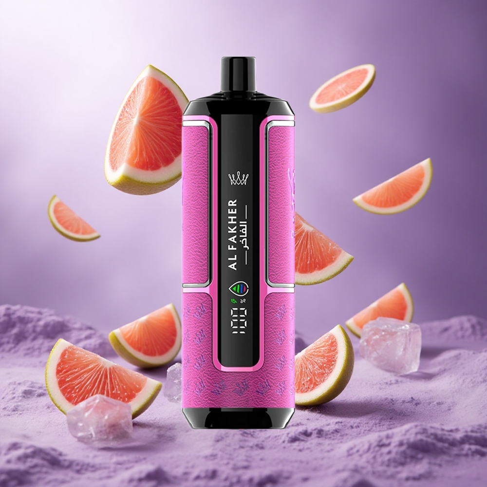 Al Fakher Crown Bar 15K Hypermax Disposable Vape Kit Luch Ice Singapore Wholesale 22ml E-Liquid Capacity Up to 15,000 Puffs