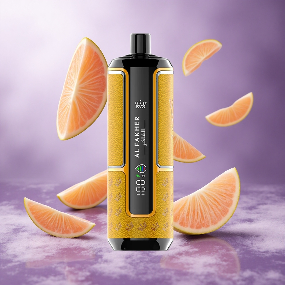 Al Fakher Crown Bar 15K Hypermax Disposable Vape Kit Mango Ice Singapore Wholesale 600mAh Battery Up to 15,000 Puffs