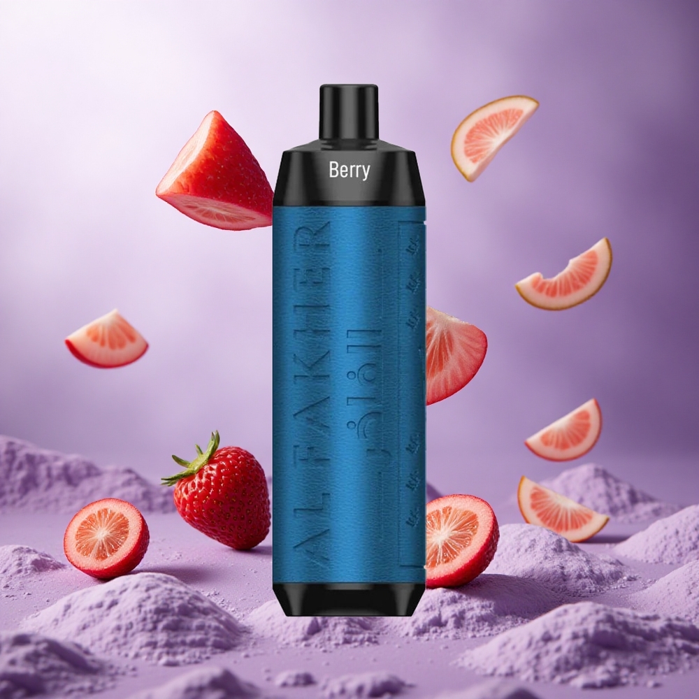 Al Fakher Crown Bar 8000 Berry Ice Singapore Wholesale 18ml e-Liquid Capacity Up To 8000 Puffs