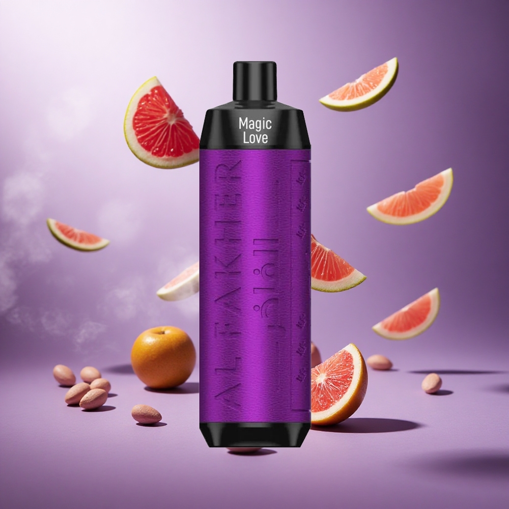 Al Fakher Crown Bar 8000 Magic Love Singapore Wholesale 18ml e-Liquid Capacity Up To 8000 Puffs