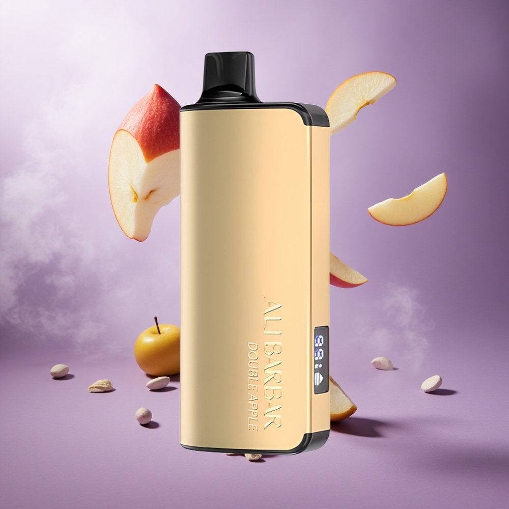 Alibarbar Ingot 9000 Puffs Double Apple Singapore wholesale 22ml E-liquid capacity 2350mah Battery Capacity