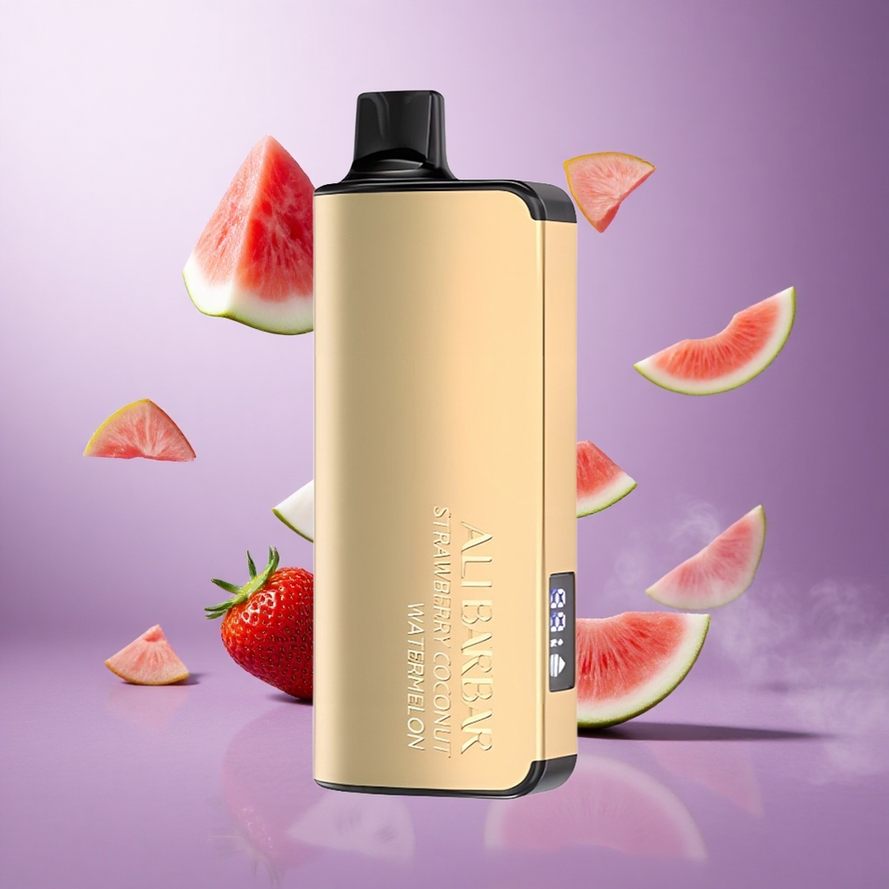 Alibarbar Ingot 9000 Puffs Strawberry Coconut Watermelon Singapore wholesale 2350mah Battery Capacity Up to 9000 Puffs