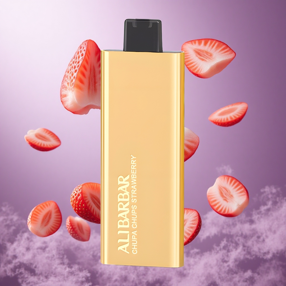 Alibarbar Pandora 7000 Puffs Chupa Chups Strawberry Singapore Wholesale 17 ml E-liquid Capacity Non Rechargeable Battery