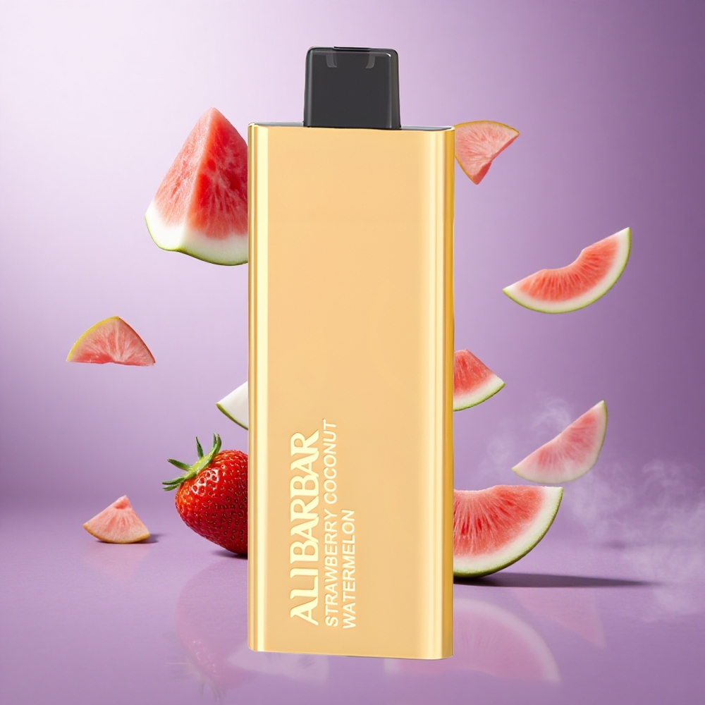 Alibarbar Pandora 7000 Puffs Strawberry Coconut Watermelon Singapore Wholesale 17 ml E-liquid Capacity 1.0 Ohm Coil Resistance