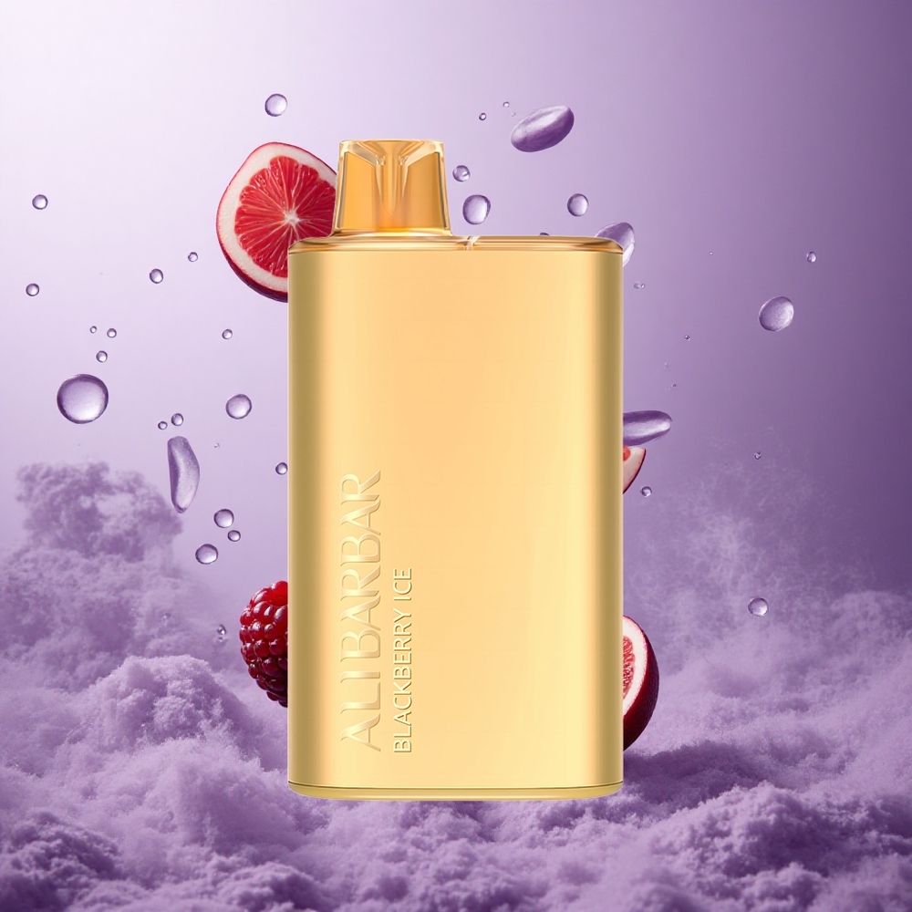 Alibarbar Rich 8000 Puffs Blackberry Ice Singapore Wholesale 20ml Eliquid Capacity Up to 8000 Puffs