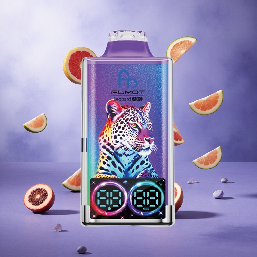 Fumot Leopard 40K Puffs Mr Blue Singapore Wholesale 0% 2% 3% 5% Nicotine 700mAh Battery