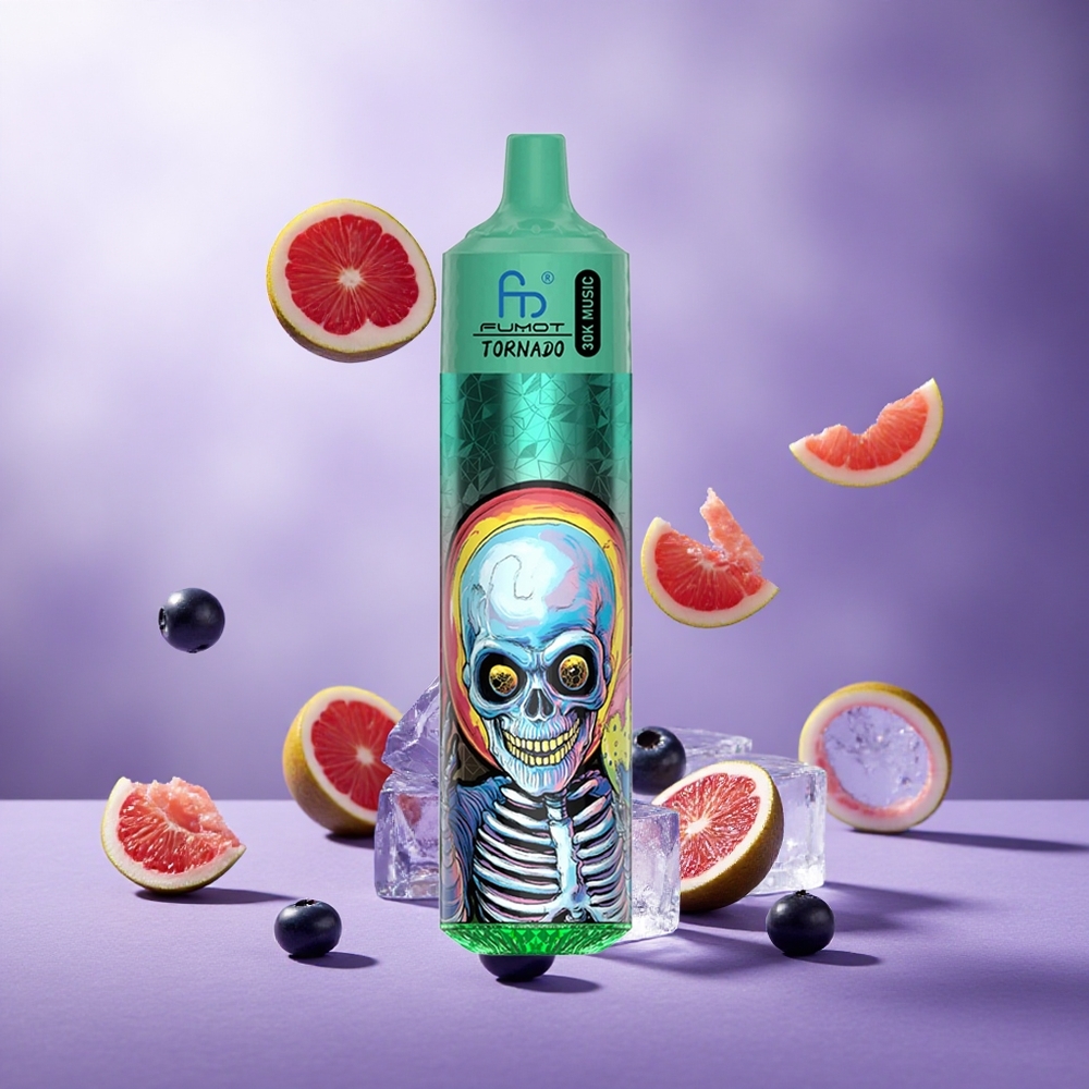 Fumot Randm Tornado 30000 Puffs Blueberry Ice Singapore Wholesale 30mL Pre-filled 2% 5% Nicotine