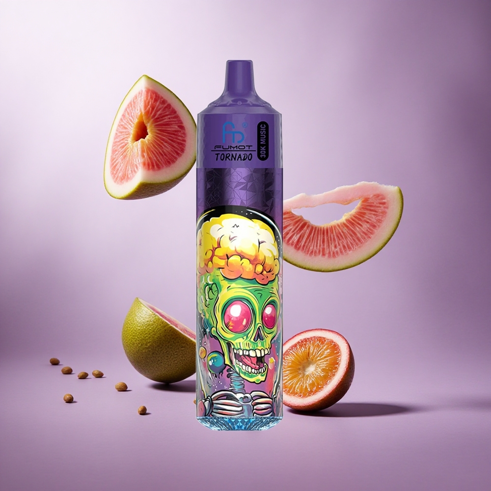 Fumot Randm Tornado 30000 Puffs Kiwi Passion Fruit Guava Singapore wholesale 30mL pre-filled 600mAh rechargeable