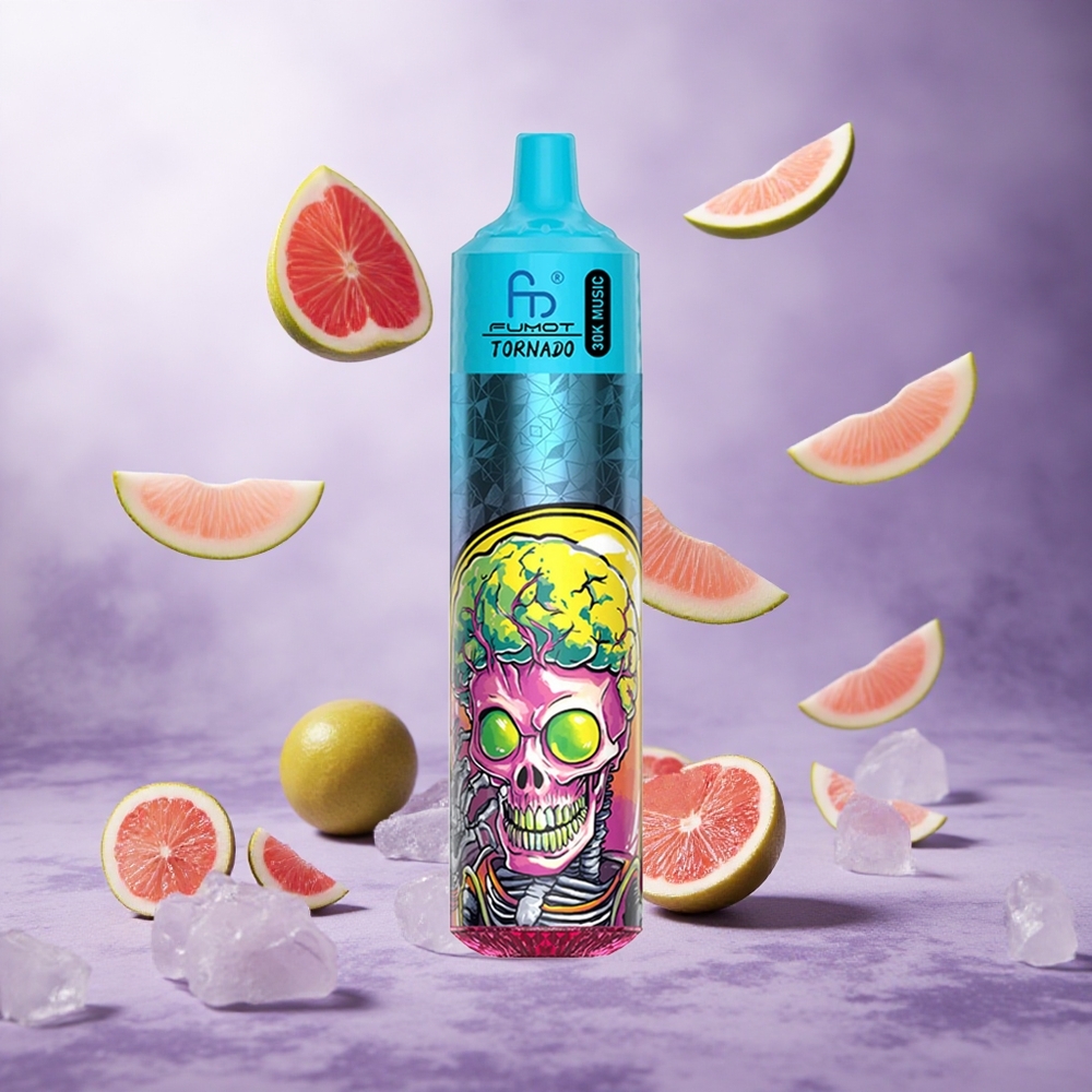 Fumot Randm Tornado 30000 Puffs Mint Ice Singapore Wholesale 30mL Pre-filled 2% 5% Nicotine