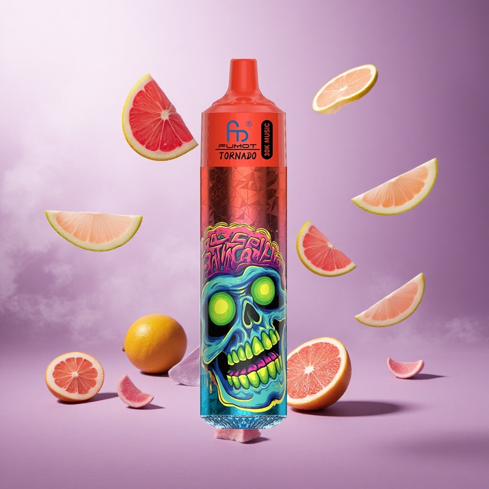 Fumot Randm Tornado 30000 Puffs Pink Lemonade Singapore Wholesale 30mL Pre-filled 600mAh Rechargeable