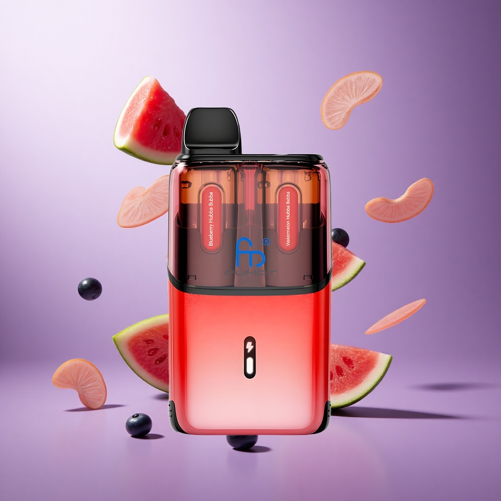 Fumot Ultra T32000 32000 Puffs Blueberry Hubba Bubba - Watermelon Hubba Bubba Singapore Wholesale 800mAh Battery