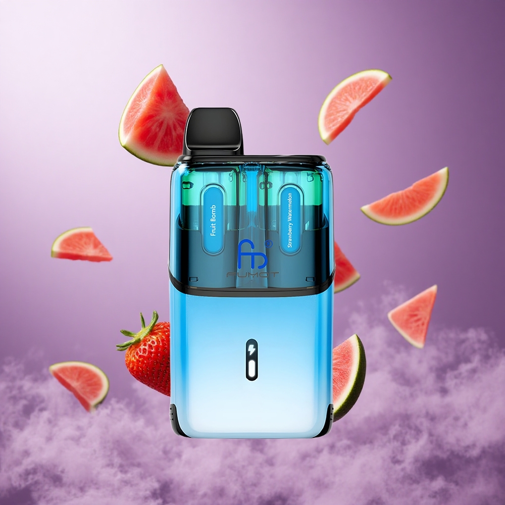Fumot Ultra T32000 32000 Puffs Strawberry Watermelon Singapore Wholesale 800mAh Battery 24ml E-Liquid Capacity