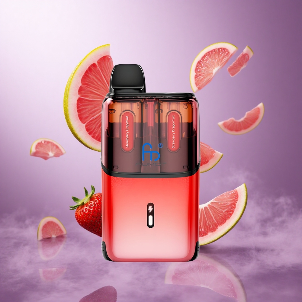 Fumot Ultra T32000 Up to 32000 Puffs Disposable Vape Strawberry Grapefruit - Strawberry Dragonfruit Singapore Wholesale