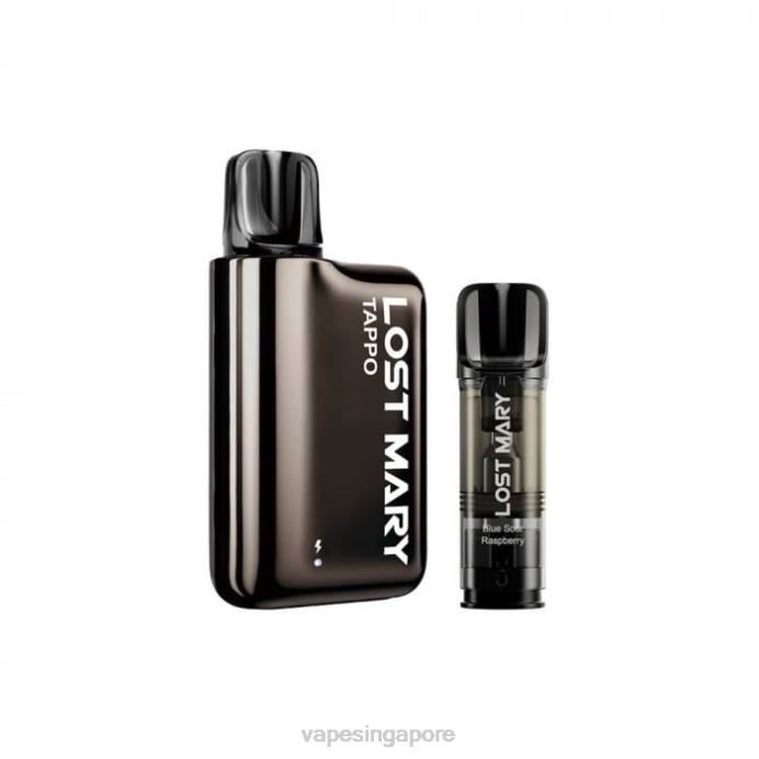 Dark Bronze X Blueberry Sour Raspberry - Vape supplier Singapore 2PLF435 LOST MARY Tappo Pod Vape Kit